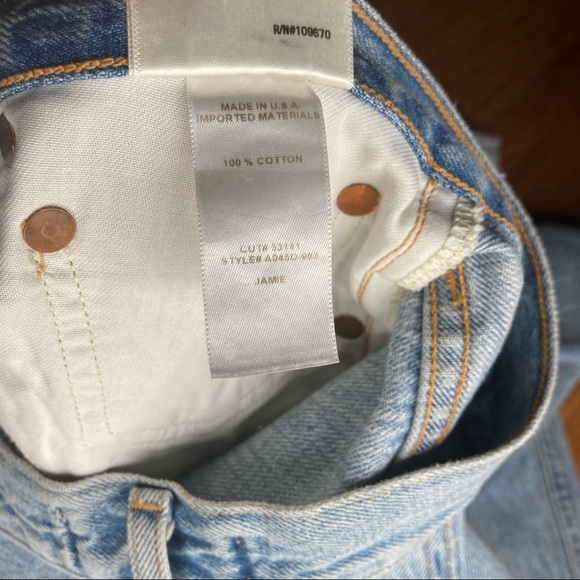 Agolde Jamie High Rise Classic in Shakedown - Picture 10 of 10